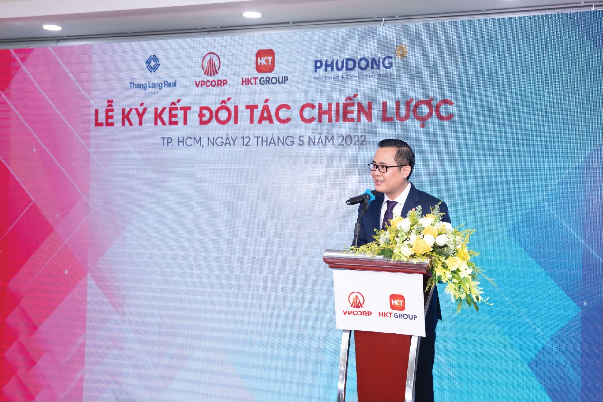 Ông Trần Hoàng Khải - Tổng Giám đốc HKT GROUP chia sẻ về định hướng phát triển của công ty 