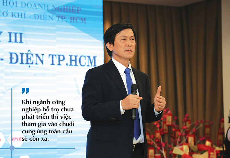 Ông Đỗ Phước Tống - Chủ tịch Hội Doanh nghiệp Cơ khí - Điện TP.HCM.