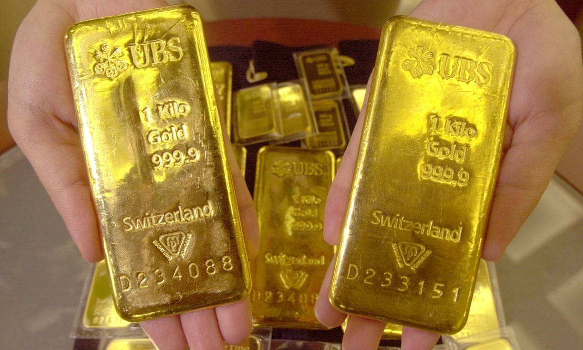 Giá vàng thế giới quy đổi chỉ còn tương đương 47.739.901 đồng/lượng.