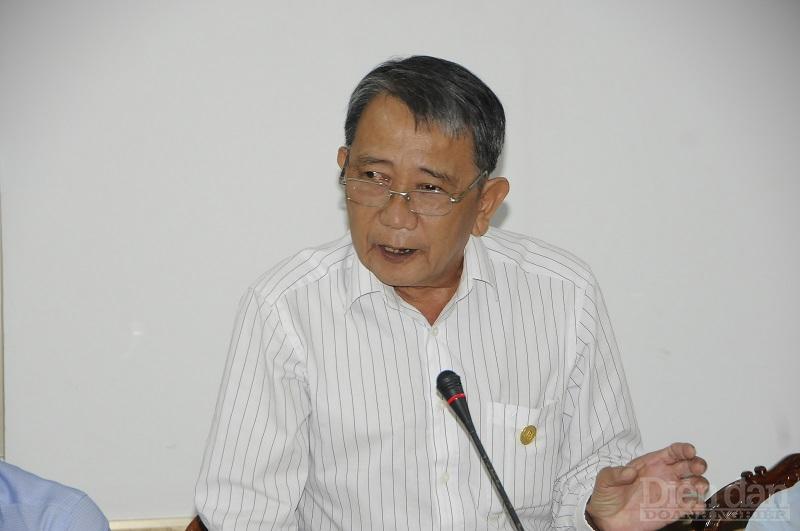 ông Lưu Thanh Hùng – Phó chủ tịch Hiệp hội doanh nghiệp TP Cần Thơ (CBA) đánh giá cao những hỗ trợ của lãnh đạo TP Cần Thơ đối với cộng đồng doanh nghiệp, doanh nhân - Ảnh; Đình Đại.
