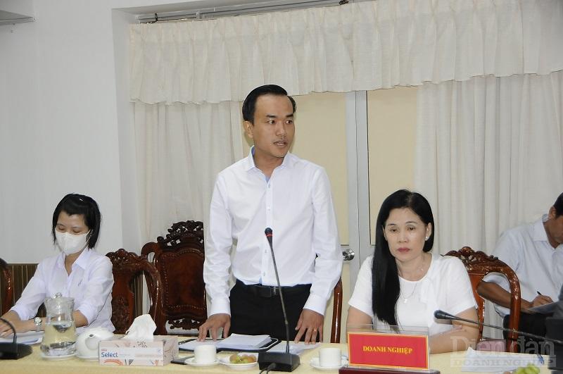 ông Ngô Văn Chơn – Giám đốc điều hành Công ty CP May Tây Đôp/- Ảnh: Đình Đại.