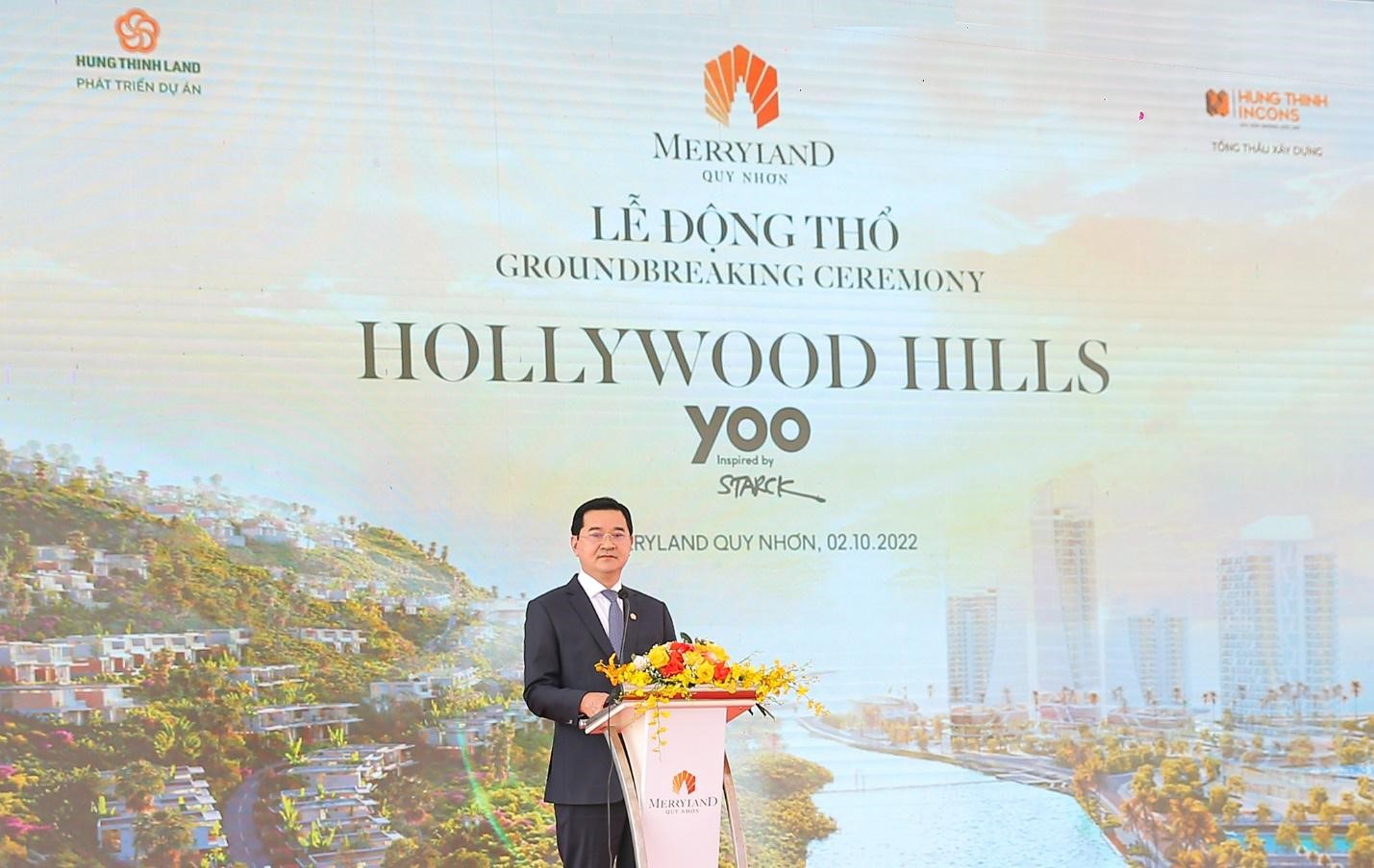 Ông Trương Văn Việt - Phó Chủ tịch kiêm Phó TGĐ Tập đoàn Hưng Thịnh phát biểu tại sự kiện.
