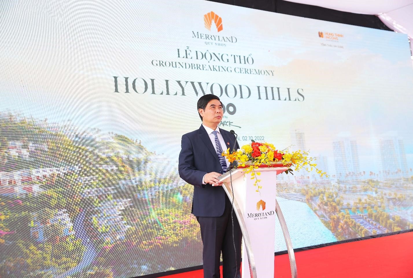 Ông Lâm Hải Giang - Phó Chủ tịch UBND tỉnh Bình Định phát biểu tại sự kiện.