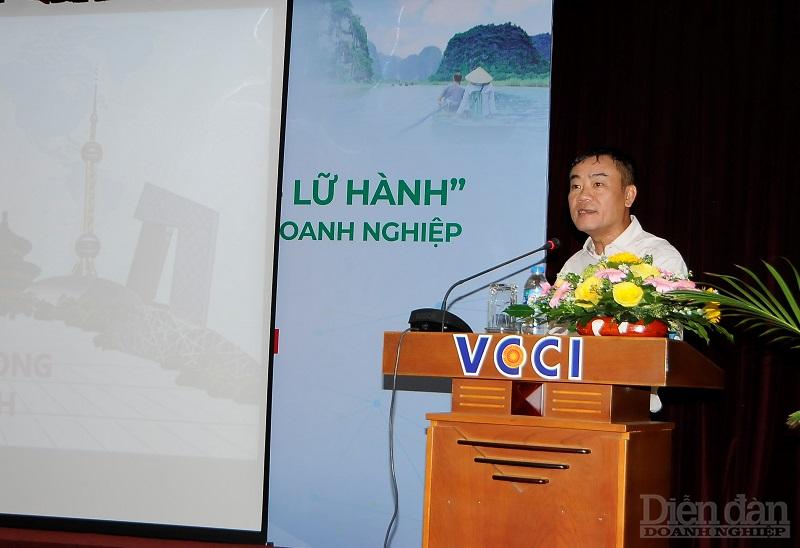 ông Nguyễn Hoàng Lê - Founder & CEO Dr SME - Ảnh: Đình Đại.