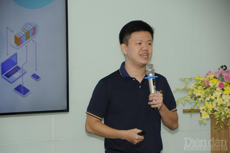 ông Lý Xuân Nam – CEO Tinh Hoa Solutions - Ảnh: Đình Đại.