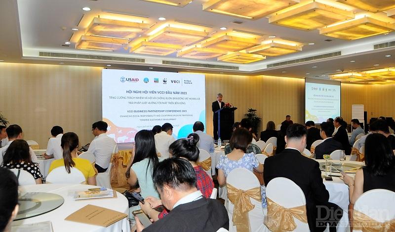VCCI HCM tổ chức Hội nghị Hội viên VCCI đầu năm 2023 - Ảnh: Đình Đại.