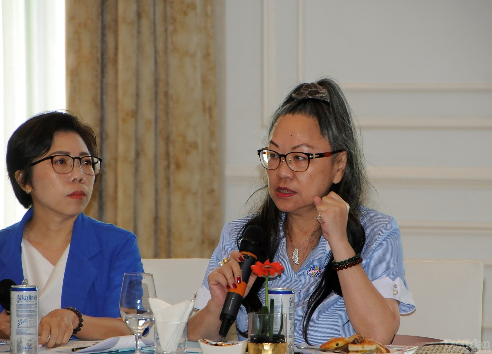 Bà Catherine Chi - Đại diện Hiệp hội Thương mại Đài Loan tại Việt Nam.
