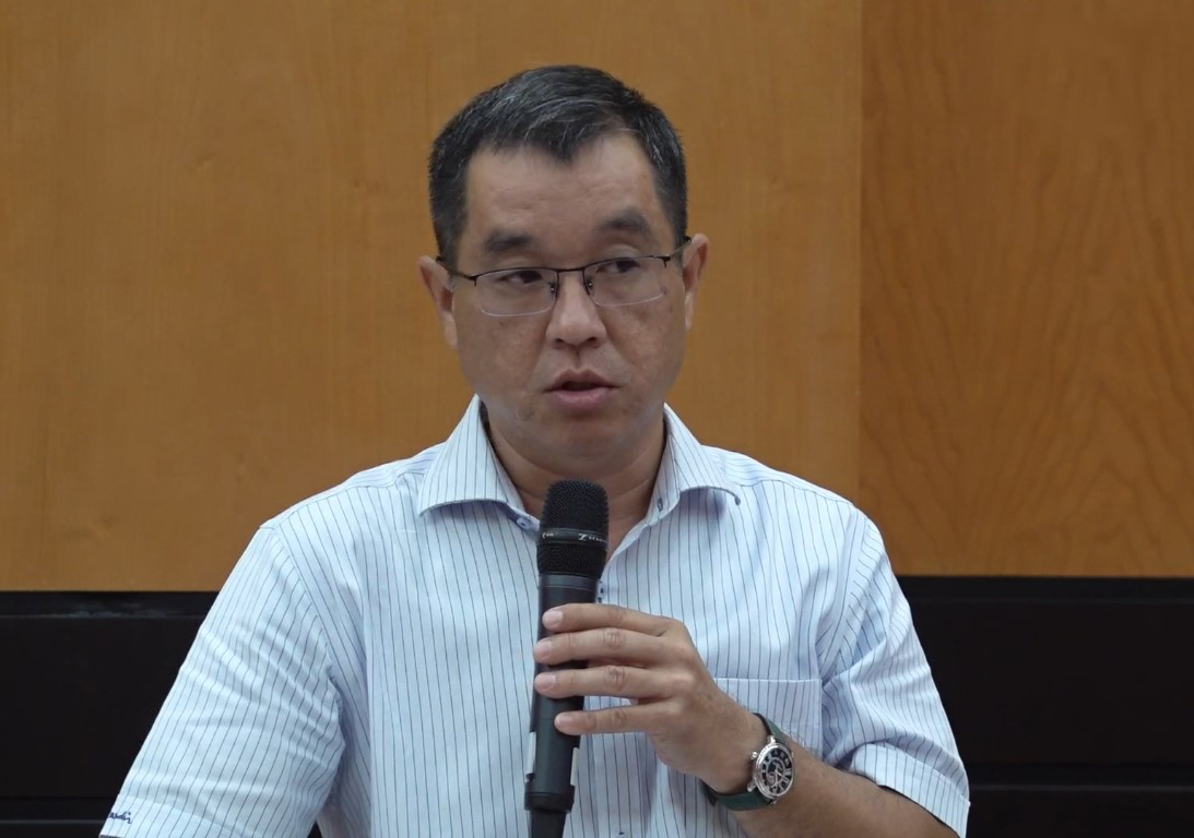 Phó Giám đốc Sở Xây dựng TP.HCM Huỳnh Thanh Khiết phát biểu tại Tọa đàm.