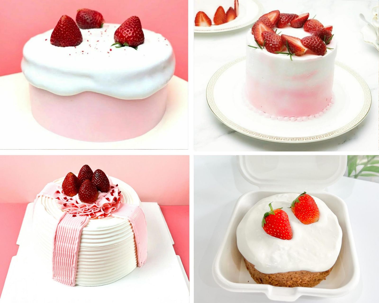 Bánh kem mini sinh nhật kiểu Hàn Quốc đơn giản đẹp nhẹ nhàng nhất 9490  Bánh  sinh nhật kỷ niệm