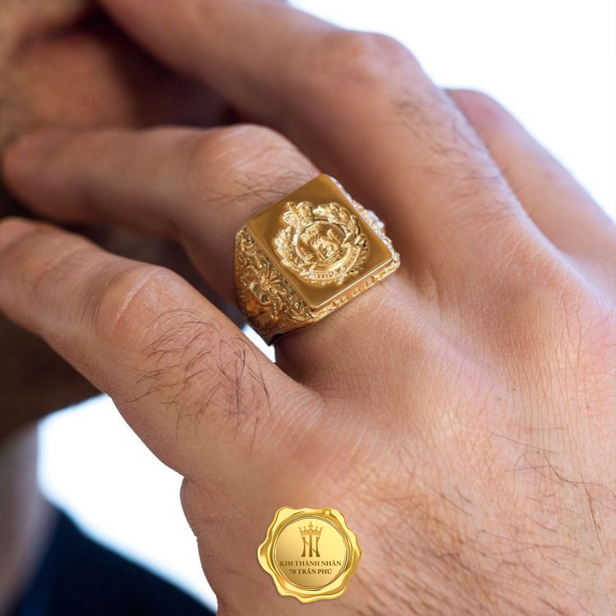 Những chiếc Nhẫn Dấu mang phong cách riêng của Kim Thành Nhân có thể trở thành món quà tặng đối tác, khách hàng vô cùng độc đáo.