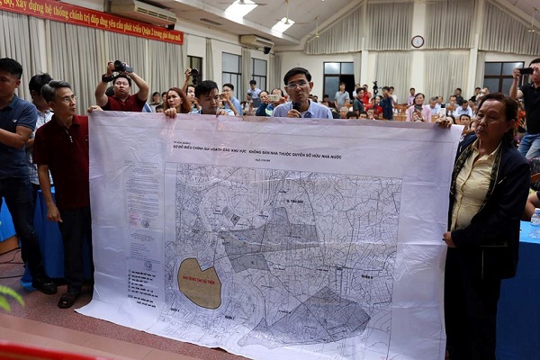 đã xác định được ranh khu 4,3ha thuộc phường Bình An, quận 2, TP HCM, nằm ngoài ranh quy hoạch Khu đô thị mới Thủ Thiêm