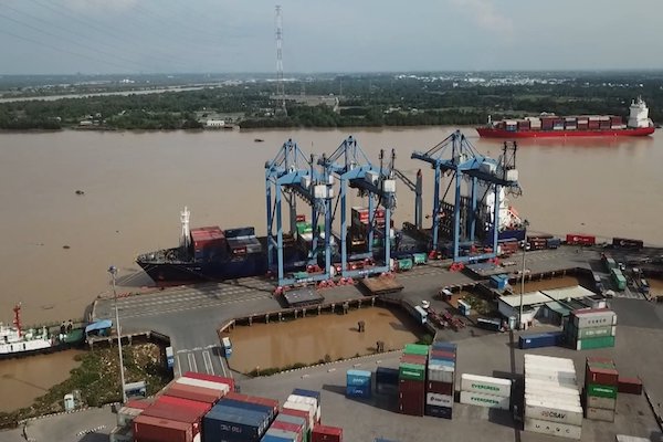 ông Bùi Hoà An - Phó giám đốc Sở Giao thông Vận tải, cho biết, số tiền thu được sau khi trích cho đơn vị thu phí sẽ nộp ngân sách, bố trí đầu tư hạ tầng giao thông quanh cảng.