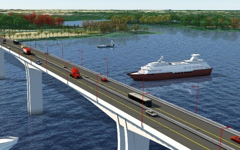 Dự án này thuộc (gói thầu CW1) Cầu Nhơn Trạch nối TP.HCM qua Đồng Nai, thuộc đường Vành đai 3 vừa được ký hợp đồng xây dựng với kinh phí hơn 1.800 tỷ đồng, dự kiến hoàn thành sau 3 năm