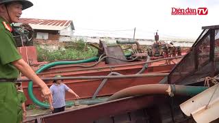 "Cát tặc" lộng hành trên sông La Ngà tỉnh Bình Thuận
