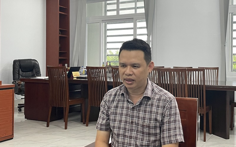 ông Đặng Khoa Đãm – Giám đốc Ban quản lý các dự án đầu tư xây dựng tỉnh Phú Yên 