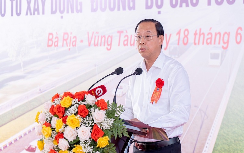 ông Nguyễn Văn Thọ - Chủ tịch UBND tỉnh Bà Rịa - Vũng Tàu, cho biết: cao tốc Biên Hòa - Vũng Tàu là con đường huyết mạch, tạo kết nối hạ tầng quan trọng cho sự phát triển kinh tế - xã hội của tỉnh Bà Rịa - Vũng Tàu và vùng kinh tế trọng điểm phía Nam. 