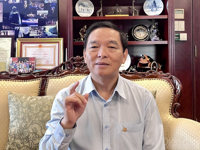 ông Lê Viết Hải – Chủ tịch HĐQT Công ty Cổ phần Tập đoàn Xây dựng Hòa Bình