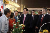 Phó Thủ tướng Vương Đình Huệ tham dự Lễ hội Cam Hà Tĩnh