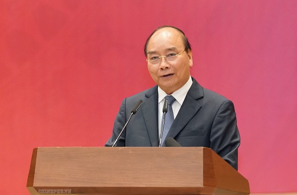 Thủ tướng Nguyễn Xuân Phúc đã gợi ý Bộ KH&ĐT có thể đổi tên thành Bộ Kinh tế, Chiến lược và Phát triển sau năm 2020. Ảnh: Quang Hiếu/VGP. 