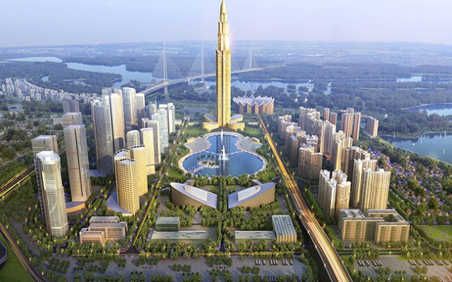 dự án thành phố thông minh phía Bắc Hà Nội này có vốn đầu tư gần 4,2 tỷ USD, trên diện tích 272 ha.