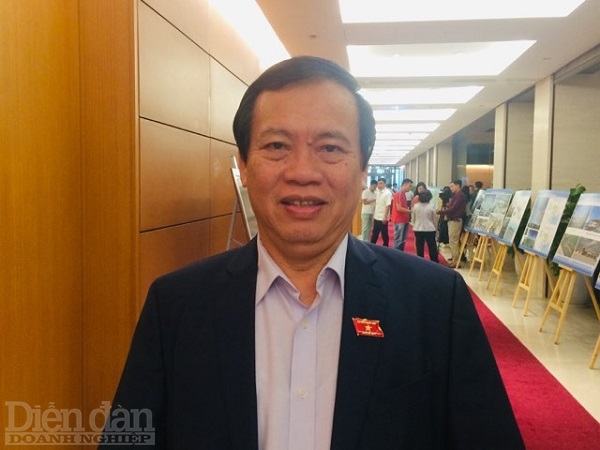 ĐBQH Vũ Trọng Kim, Ủy viên Ủy ban Tư pháp của Quốc hội. Ảnh: Nguyễn Việt
