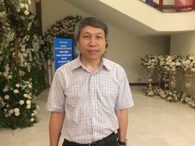 PGS,.TS. Bùi Quang Tuấn, Viện trưởng Viện kinh tế Việt Nam. Ảnh: Nguyễn Việt