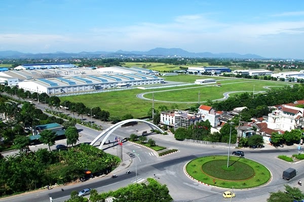 Khu công nghiệp Khai Quang Vĩnh Yên Vĩnh Phúc.