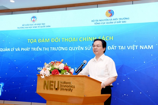 GS.TS Hoàng Văn Cường, Phó Hiệu trưởng trường ĐH KTQD.