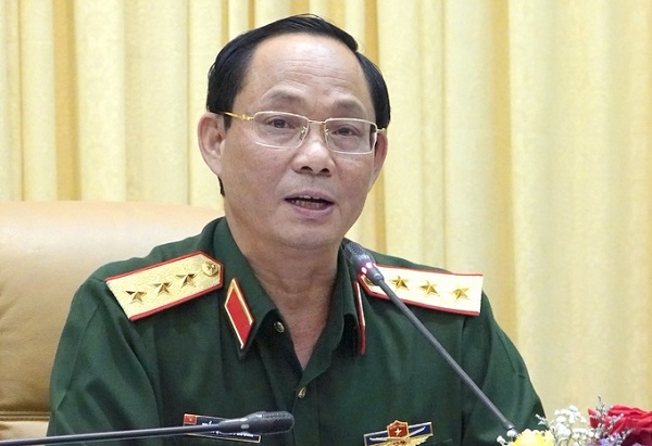 Thượng tướng Trần Quang Phương, Phó chủ nhiệm Tổng cục Chính trị. 