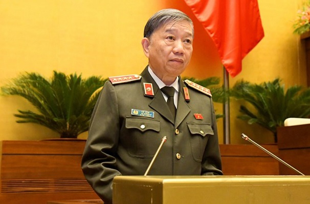 Đại tướng, Bộ trưởng Bộ Công an Tô Lâm.