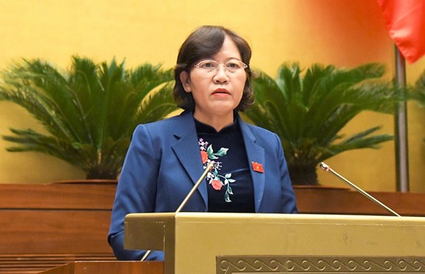 Chủ nhiệm Ủy ban Tư pháp của Quốc hội Lê Thị Nga.