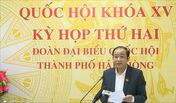 ĐBQH Lã Thanh Tân (TP Hải Phòng).