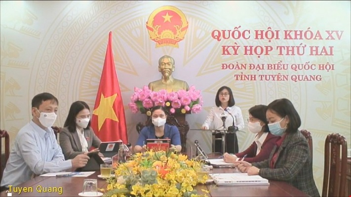 ĐBQH Nguyễn Thị Việt Hà (Tuyên Quang).
