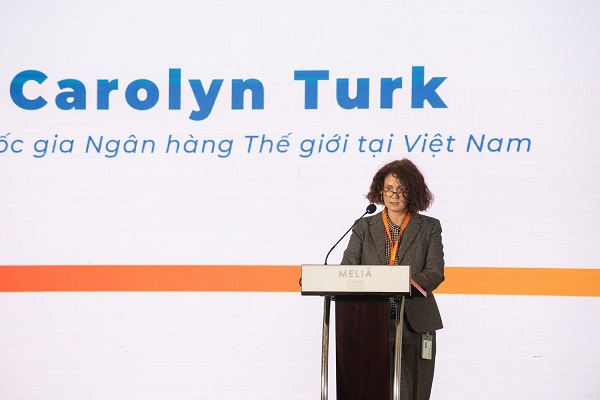 Bà Carolyn Turk, Giám đốc Quốc gia của Ngân hàng Thế giới tại Việt Nam.