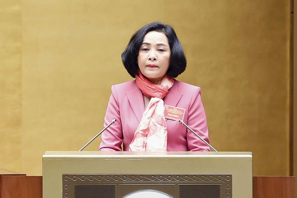 Trưởng Ban Công tác đại biểu (Ủy ban Thường vụ Quốc hội) Nguyễn Thị Thanh.