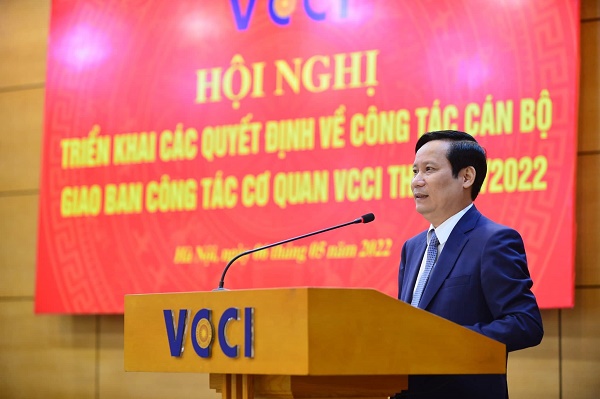 Chủ tịch VCCI Phạm Tấn Công. Ảnh: Quốc Tuấn