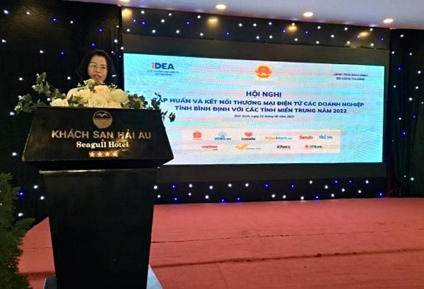 bà Nguyễn Thị Minh Huyền, Phó Cục trưởng Cục Thương mại điện tử và Kinh tế số (Bộ Công Thương).