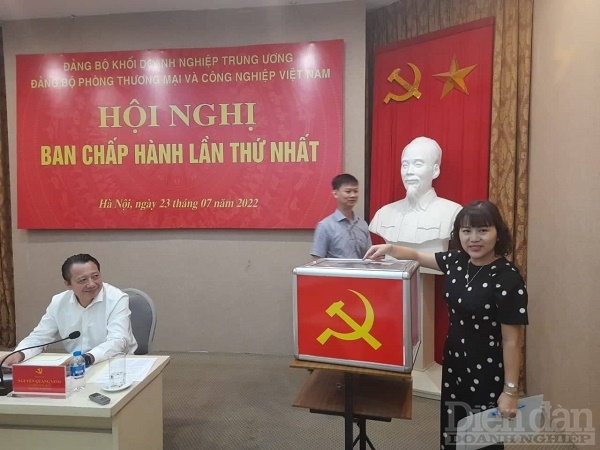 Đồng chí Vũ Thị Thanh Huyền. Ảnh: Nguyễn Việt
