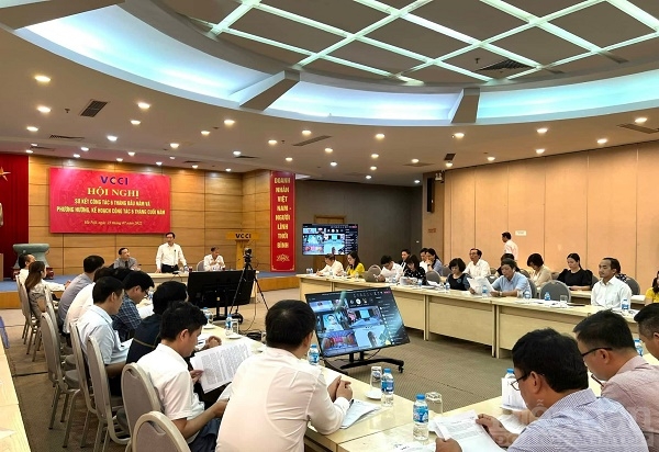 Chủ tịch VCCI Phạm Tấn Công nhấn mạnh tại Hội nghị sơ kết công tác 6 tháng đầu năm và phương hướng, kế hoạch công tác 6 tháng cuối năm 2022, ngày 23/7.
