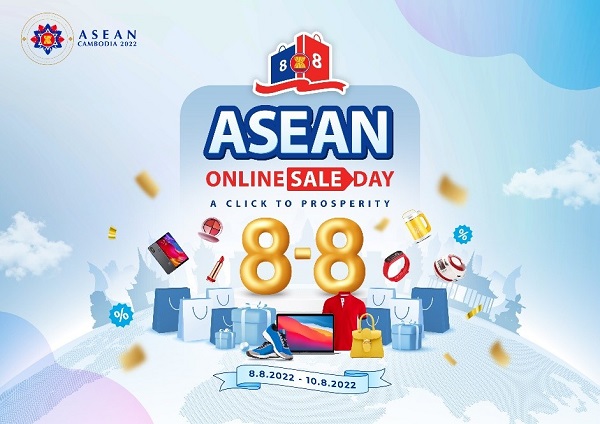 ASEAN Online Sale Day 2022 chính thức diễn ra từ 0h ngày 8/8/2022 đến ngày 10/8/2022. 
