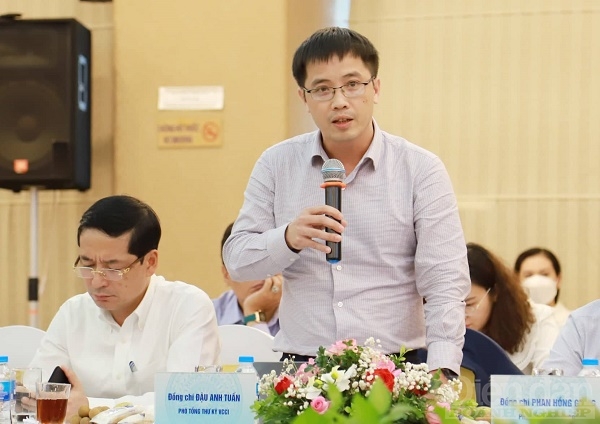 Ông Đậu Anh Tuấn, Phó Tổng Thư ký Liên đoàn Thương mại và Công nghiệp Việt Nam, Trưởng Ban pháp chế. Ảnh: Gia Thoả