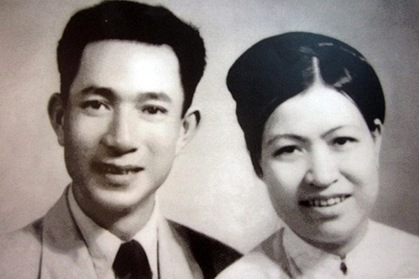 Chân dung ông Trịnh Văn Bô và bà Hoàng Thị Minh Hồ. Nguồn ảnh tư liệu