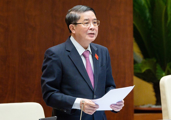Phó Chủ tịch Quốc hội Nguyễn Đức Hải phát biểu kết luận Phiên họp. Ảnh: QH