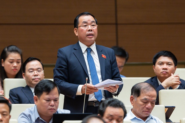 Đại biểu Quốc hội Nguyễn Quang Huân (Bình Dương). Ảnh: QH