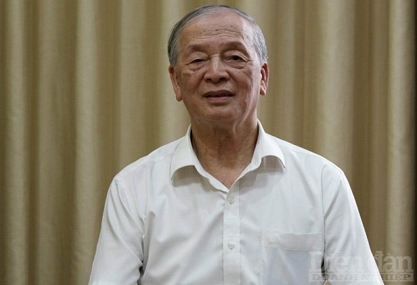 Chuyên gia kinh tế Vũ Vinh Phú. Ảnh: Nguyễn Việt