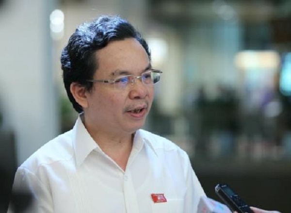 GS.TS Hoàng Văn Cường, Ủy viên Ủy ban Tài chính-Ngân sách Quốc hội, Phó Hiệu trưởng Trường Đại học Kinh tế Quốc dân. Ảnh: QH