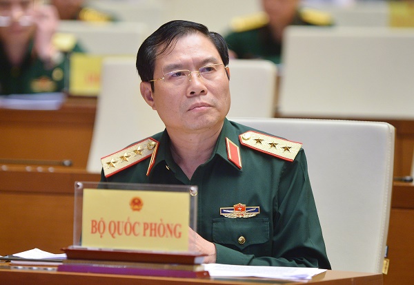 Tổng Tham mưu trưởng Quân đội nhân dân Việt Nam, Thứ trưởng Bộ Quốc phòng Nguyễn Tân Cương. Ảnh: QH