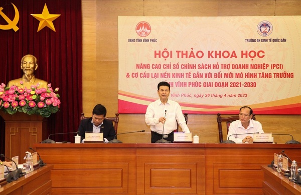 Phó Chủ tịch UBND tỉnh Vĩnh Phúc Vũ Chí Giang.