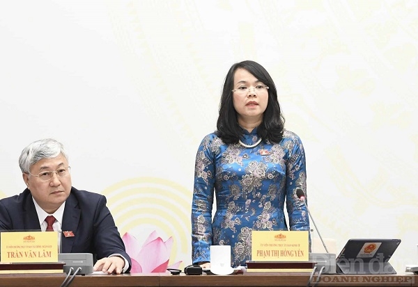 Ủy viên Thường trực Ủy ban Kinh tế Phạm Thị Hồng Yến.