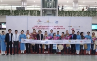 Vietnam Airlines đón khách quốc tế đầu tiên đến Hà Nội và TP.Hồ Chí Minh trong năm 2018
